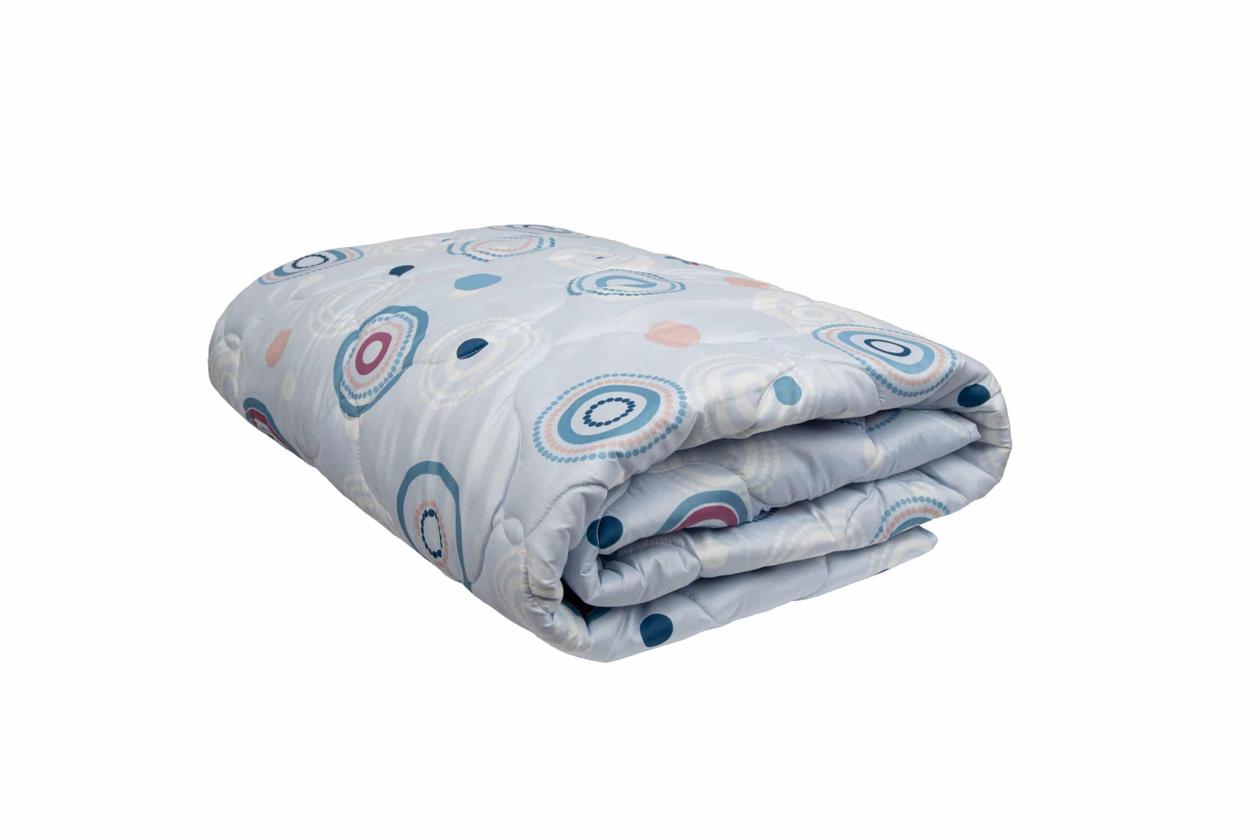 Pilota matlasata Circles Somnart, 200x220 cm, microfibra, umplutura 250 g/mp 1 3.1 scaled 1.jpg