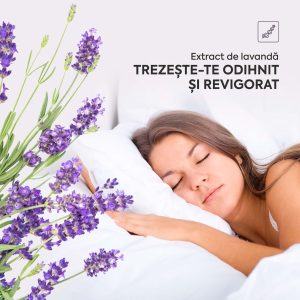 Saltea LAVENDER AIR HYGENE THERAPY, husă detașabilă, superortopedică, cu spumă poliuretanică și arcuri, Grosime 25 cm - imagine 5