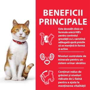 HILL'S SCIENCE PLAN Young Adult Sterilised, Pui, hrană uscată pisici sterilizate HILL'S SCIENCE PLAN Adult Sterilised, Pui, hrană uscată pisici sterilizate, 15kg - imagine 3
