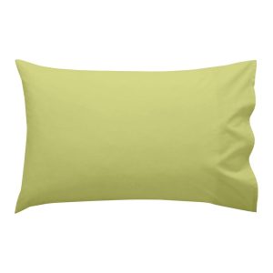 Lenjerie de pat din bumbac pentru copii Happy Friday Basic, 115 x 145 cm, verde - imagine 2