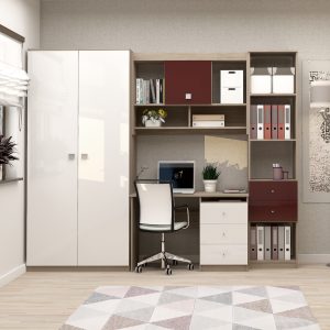 Ansamblu Birou MODUS 3 mdf alb bordo gloss.jpg