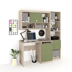 Ansamblu birou MODUS 2 Oak pesto opt.jpg