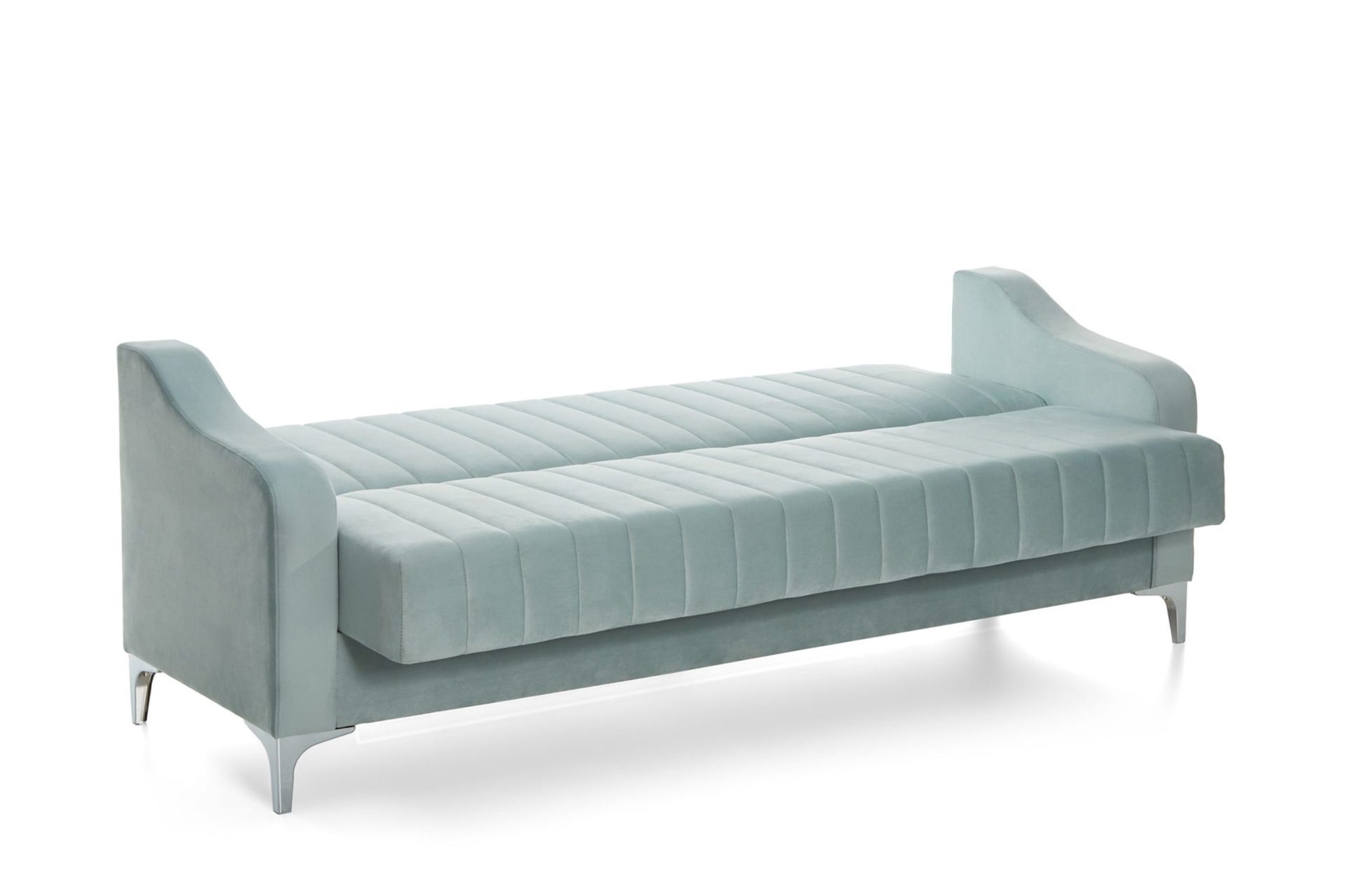 Canapea Extensibilă 3 locuri AQUA, cu ladă de depozitare, 212x70x97 cm 2 Canapea Extensibilă 3 locuri AQUA, cu ladă de depozitare, 212x70x97 cm - imagine 2