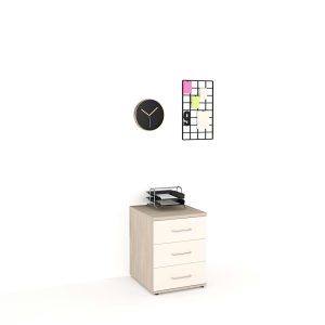 Casetiera 3 sertare STUDIO oak vizon opt.jpg