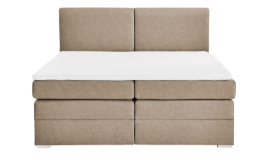 Pat Boxspring Charlotte, cu ladă de depozitare, saltea și topper incluse - imagine 5
