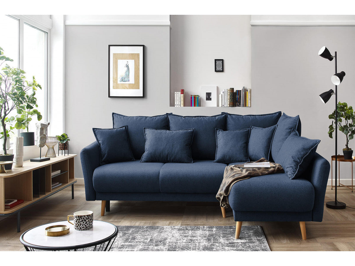 Colțar Extensibil JULIET, cu ladă de depozitare, variante stânga/dreapta, 240x166x95 cm 3 Colțar Extensibil JULIET, cu ladă de depozitare, variante stânga/dreapta, 240x166x95 cm - imagine 3