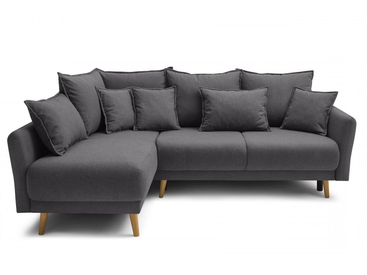 Colțar Extensibil JULIET, cu ladă de depozitare, variante stânga/dreapta, 240x166x95 cm 1 Colțar Extensibil JULIET, cu ladă de depozitare, variante stânga/dreapta, 240x166x95 cm