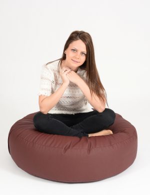 Fotoliu beanbag relaxo wine umplut cu perle polistiren - imagine 2