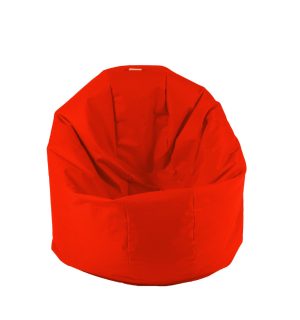 Fotoliu beanbag relaxo xl teteron orange neon umplut cu perle polistiren - imagine 2