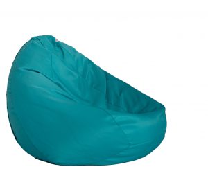 Fotoliu puf tip sac nirvana grande panama aqua pretabil si la exterior umplut cu perle polistiren - imagine 5