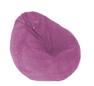 Fotoliu Pufrelax nirvana grande pink cu husa detasabila textila umplut cu perle polistiren - imagine 4