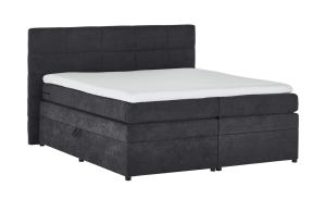 Pat Boxspring Gibson, cu ladă de depozitare, saltea și topper incluse - imagine 4