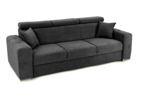 Canapea Extensibilă 3 locuri BELLAGIO, cu tetiere reglabile, 242x95x99 cm - imagine 4