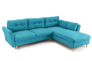 Colțar Extensibil STOCHOLM, cu ladă de depozitare, variante stânga/dreapta 270x210x90 cm - imagine 3
