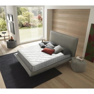 Saltea HYBRID, 7 zone de confort, Arcuri Individuale, husă antibacteriană, superortopedică, Grosime 24 cm - imagine 2