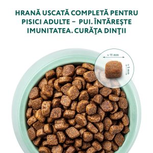 OPTIMEAL, Pui, hrană uscată pisici, 10kg - imagine 5