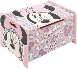 Ladita din lemn pentru depozitare jucarii Minnie Mouse - imagine 3