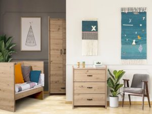 Mobilier camera copii si bebelusi Klups Amelia Oak - imagine 3