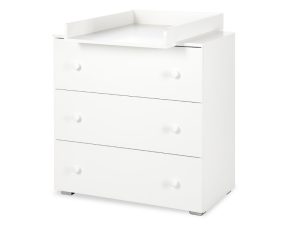 Mobilier camera copii si bebelusi Klups Paula alb - imagine 2