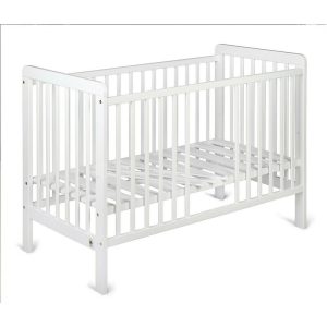 Patut YappyUno din lemn 120x60 cm alb YappyKids - imagine 7
