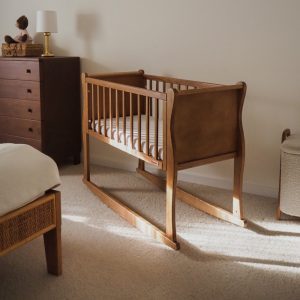 Patut balansoar co-sleeping din lemn Noble Vintage 90 x 40 cm - imagine 8