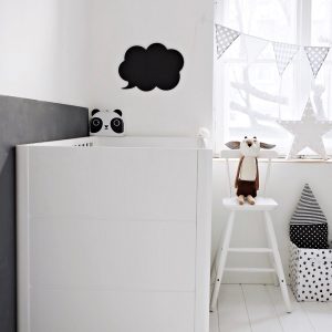 Patut din lemn pentru bebe inaltime saltea reglabila Smooth Alb 120x60 cm - imagine 5