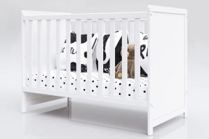 Patut din lemn 120x60 cm Nichiduta Lilia White 120x60 cm - imagine 2