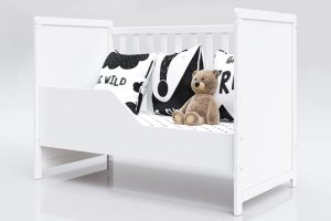 Patut din lemn 120x60 cm Nichiduta Lilia White 120x60 cm - imagine 7