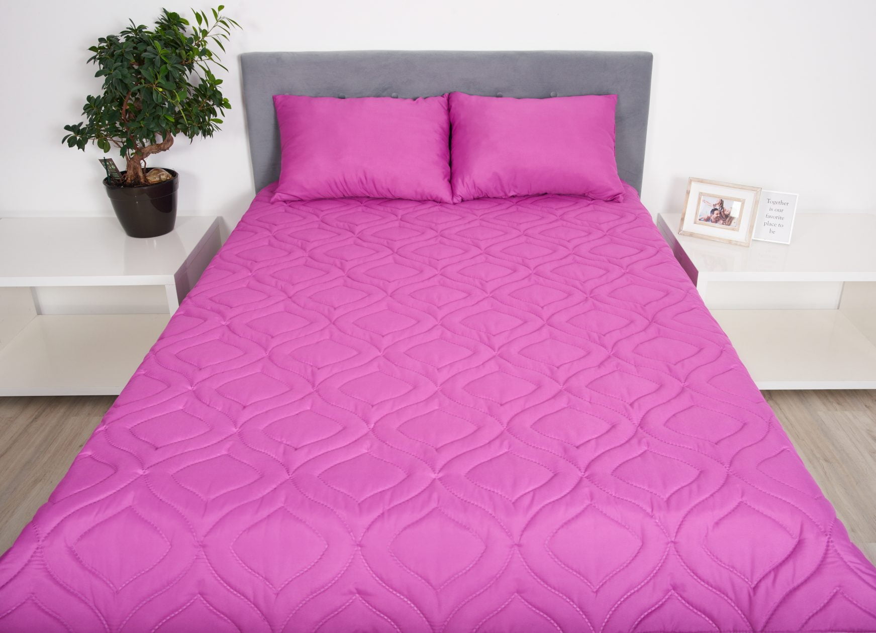 Pilota de vară 180x200 Somnart Belina, microfibra, lavabila la masina, vidata, Purple 1 PernePilota Belina PURPLE somnart.ro .jpg