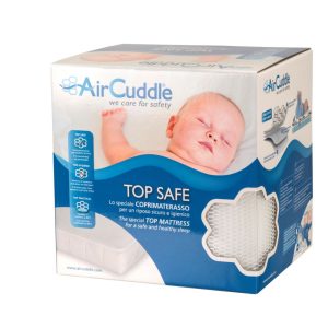 Protectie impermeabila antitranspiratie 3D pentru saltea 60x120 cm AirCuddle Top Safe TS-120 - imagine 5