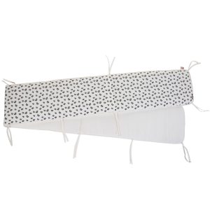 Protectie patut Childhome 35x340 cm Jerse leopard - imagine 4