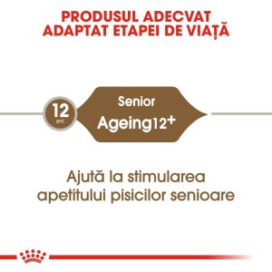 Royal Canin Ageing, 12 +, hrană uscată pisici senior, 4kg - imagine 2