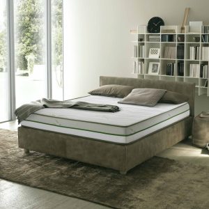 Saltea ALOE VERA HYGENE BIO MEMORY 18+5, 7 zone de confort, spumă poliuretanică elastică, spumă cu memorie, husă detașabilă cu fermoar, lavabilă, superortopedică, Grosime 25 cm - imagine 2