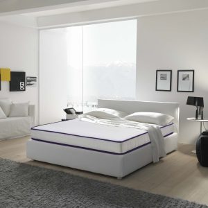 Saltea ERGO COMFORT, superortopedică, cu spumă poliuretanică și arcuri, Grosime 20 cm - imagine 2