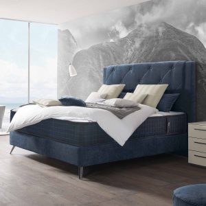 Saltea Ideal Sleep HOTEL SERIES NIGHT LUX, superortopedică, cu spumă poliuretanică și arcuri, husă cu aerisire optimă, Grosime 26 cm - imagine 2