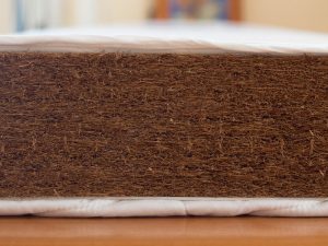 Saltea fibra de Cocos Integral 140x70x10 husa bumbac matlasat