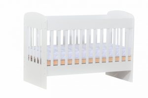 Set patut din lemn Nichiduta 120x60 cm Sweet Dreams II + Saltea cocos 10 cm - imagine 4