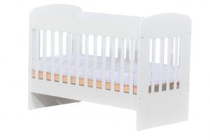 Set patut din lemn Nichiduta 120x60 cm Sweet Dreams II + Saltea cocos 10 cm - imagine 5