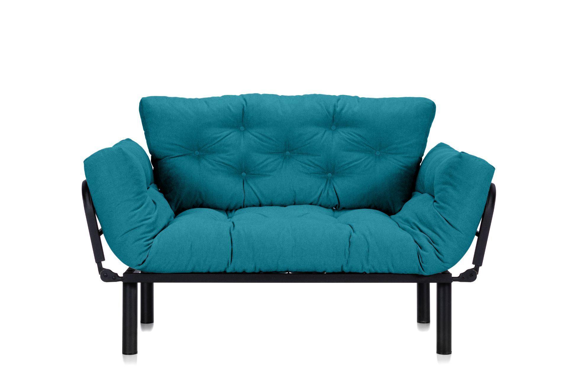 Canapea Extensibilă 2 locuri SUNNY, pentru terasă, 155x70x85 cm 1 Canapea Extensibilă 2 locuri SUNNY, pentru terasă, 155x70x85 cm