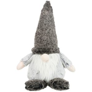TRIXIE Christmas Xmas Gnom, jucărie de pluș câini, S-XL, pluș, cu sunet, activități fizice, diverse culori, 33 cm - imagine 2