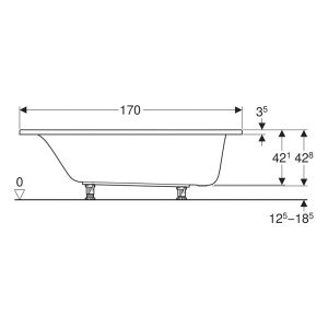 cada dreptunghiulara geberit selnova 170 x 70 cm alb28208.jpg