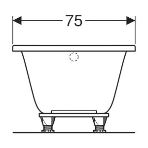 cada dreptunghiulara geberit selnova 170 x 75 cm alb28204.jpg