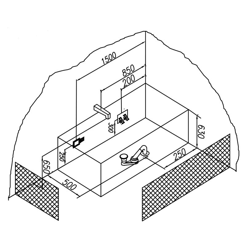 Cada dreptunghiulara Kolpasan, Betty, 170 x 75 cm, alb 5 cada dreptunghiulara kolpasan betty 170 x 75 cm alb26562.jpg