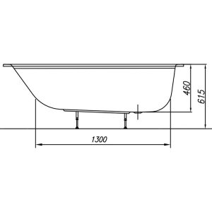 cada dreptunghiulara kolpasan betty e2 170 x 75 cm alb26604.jpg