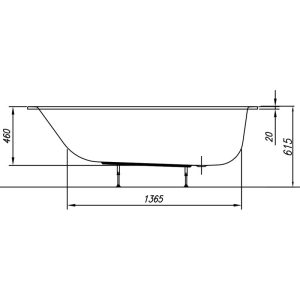 cada dreptunghiulara kolpasan betty e2 180 x 80 cm alb26610.jpg