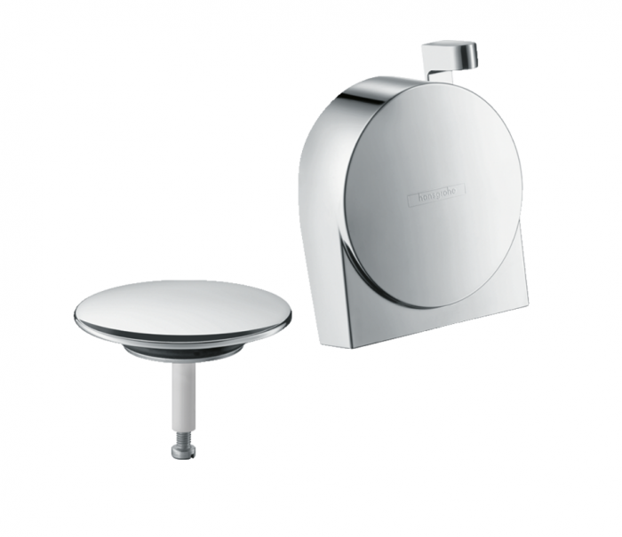 Capac ventil cada cu alimentare preaplin culoare crom Hansgrohe Exafill S 58117000 1 capac sifon cada si preaplin crom hansgrohe exafill s 58117000 338634.png