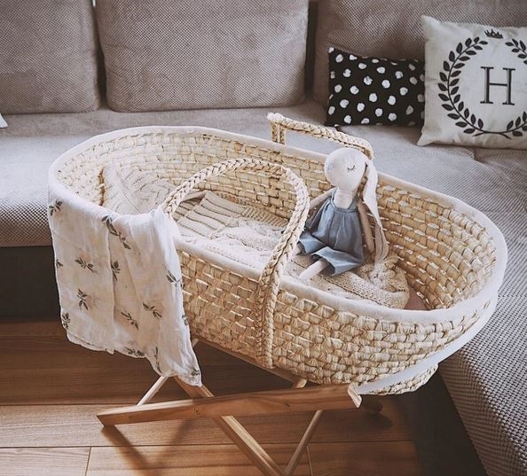 Cosulet bebe pentru dormit handmade din material ecologic Ahoj Baby natur 1 Cosulet bebe pentru dormit handmade din material ecologic Ahoj Baby natur