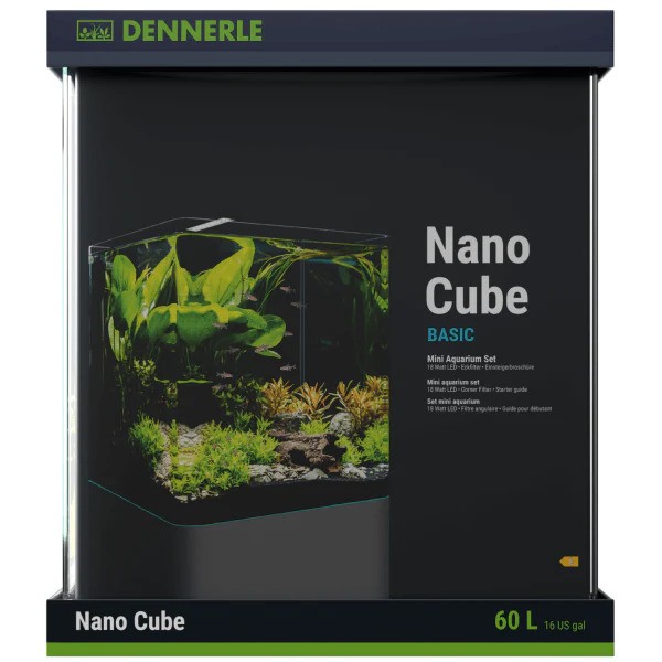 Acvariu din sticla Dennerle Nano Cube Basic 60L 1 Acvariu din sticla Dennerle Nano Cube Basic 60L