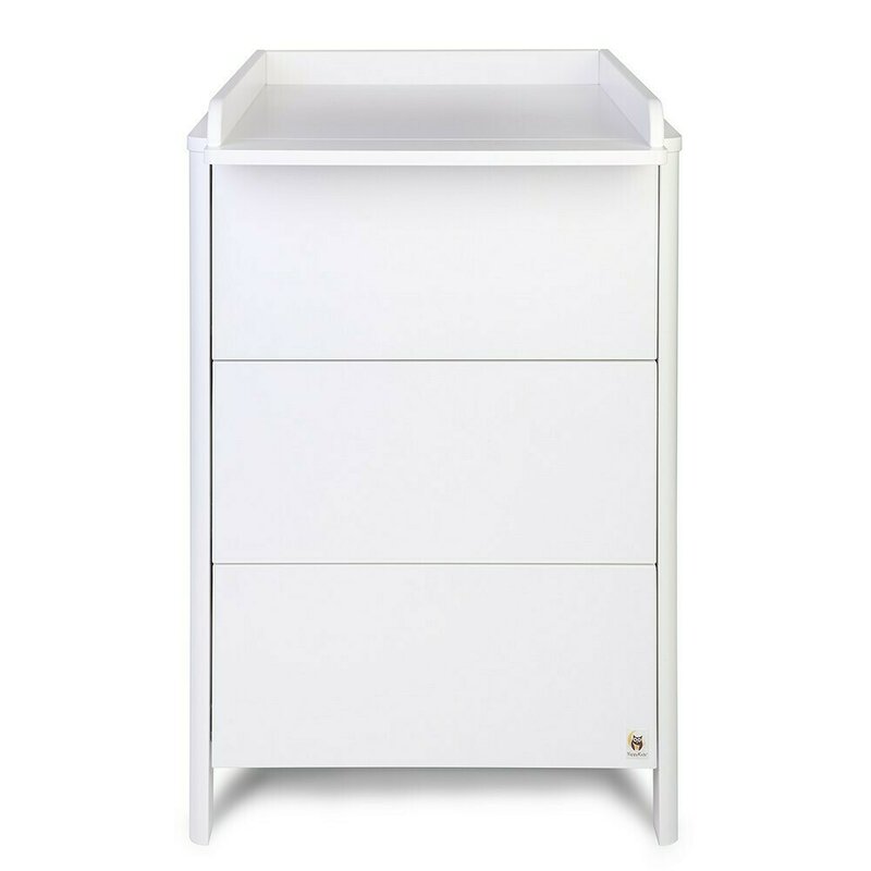 Comoda de infasat YappyMini din lemn, YappyKids, 65x54x90 cm, Alb 1 Comoda de infasat YappyMini din lemn, YappyKids, 65x54x90 cm, Alb