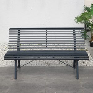 l banca pentru gradina park 3 locuri 150x72x81 cm otel gri 6.jpg